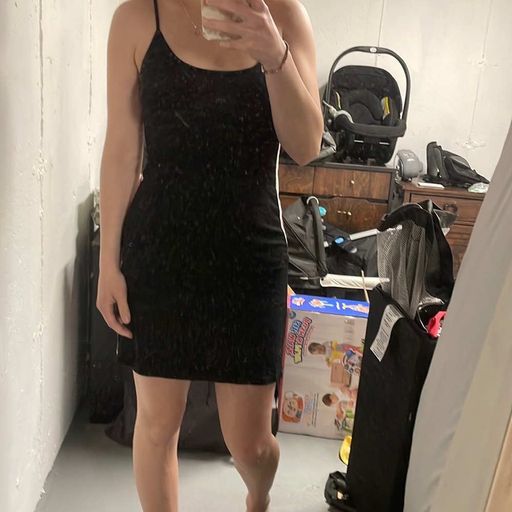 Women’s brandy Melville s black tank top dress